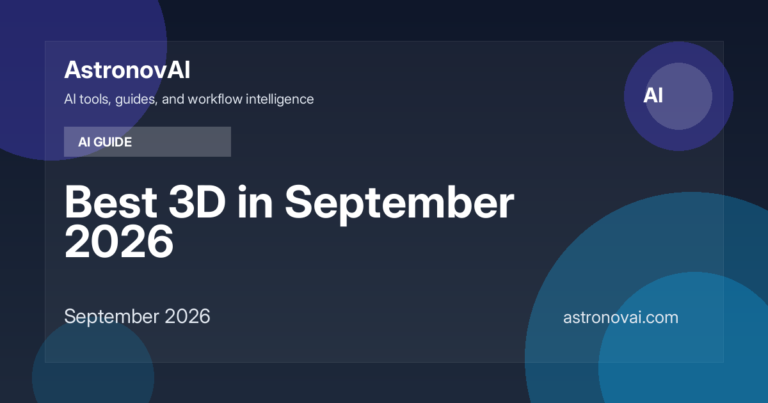 Best 3D in September 2026