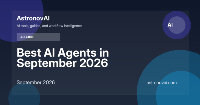 Best AI Agents in September 2026